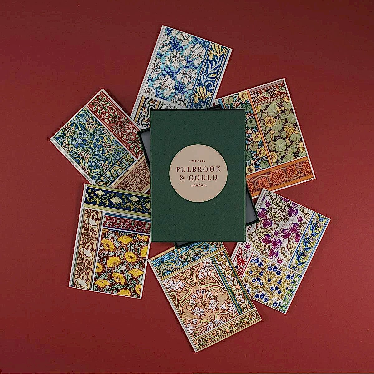 Tolstoy Gallery Greetings Card Box Set - Botanical - Pulbrook & Gould