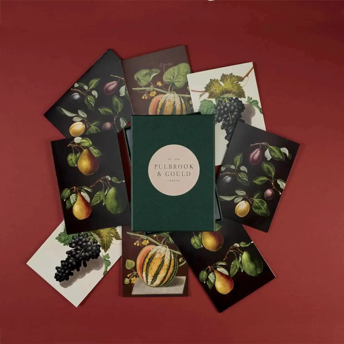 Tolstoy Gallery Greetings card Box set - Fruits - Pulbrook & Gould