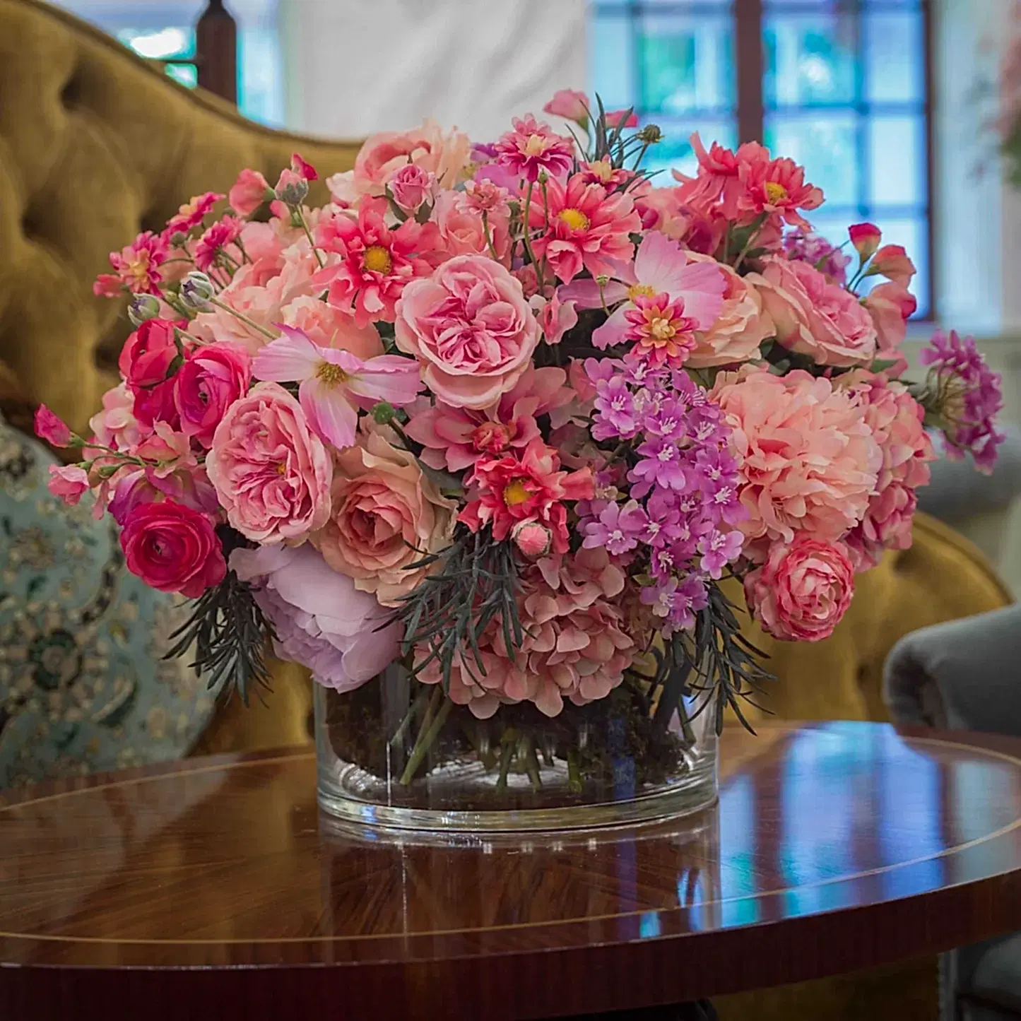 Faux Pink Arrangement - Pulbrook & Gould