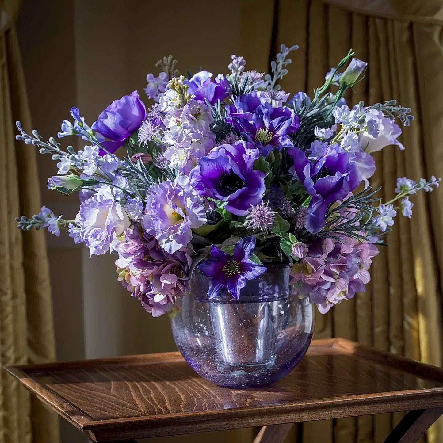 Majestic Purple Faux Arrangement - Pulbrook & Gould